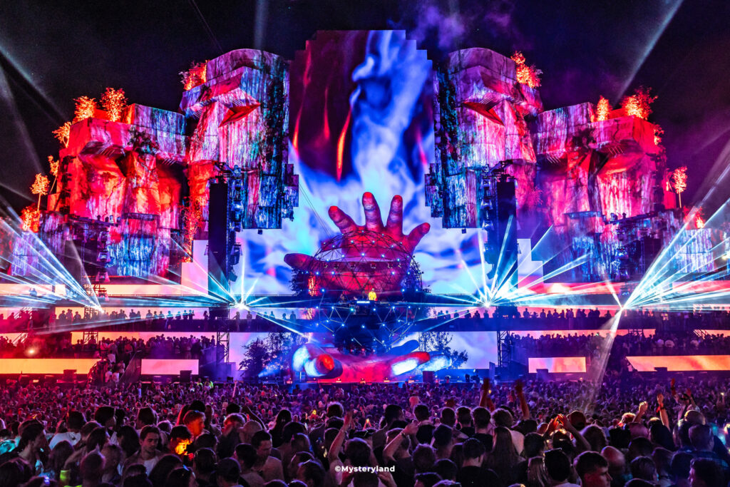 Mysteryland, resort et camping, production Niki Zaal