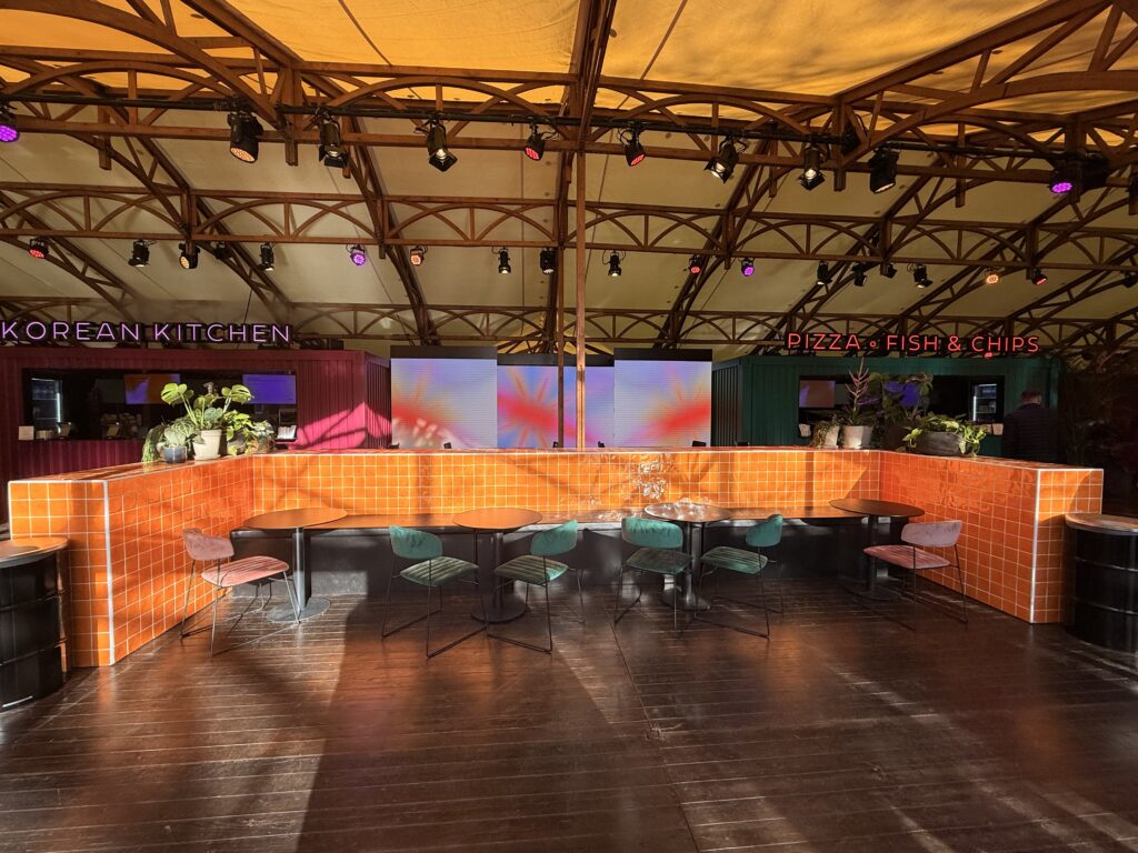 Keukenhof, espace food, visualisation 3D Niki Zaal