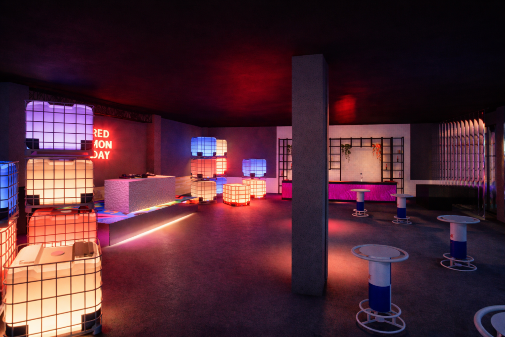Red Bull Red Monday Amsterdam, visualisation 3D Niki Zaal